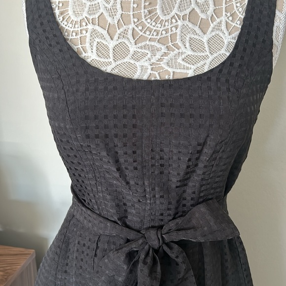 ANNE KLEIN -NWOT- Organza Dress in Black - Picture 3 of 9